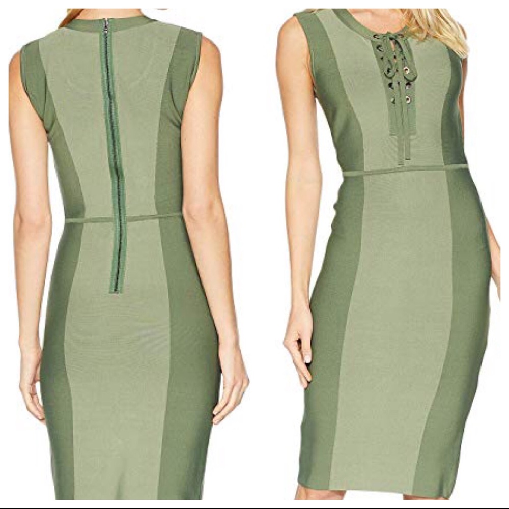 BCBGMAXAZRIA® Bodycon Fitted Dress - Picture 5 of 13